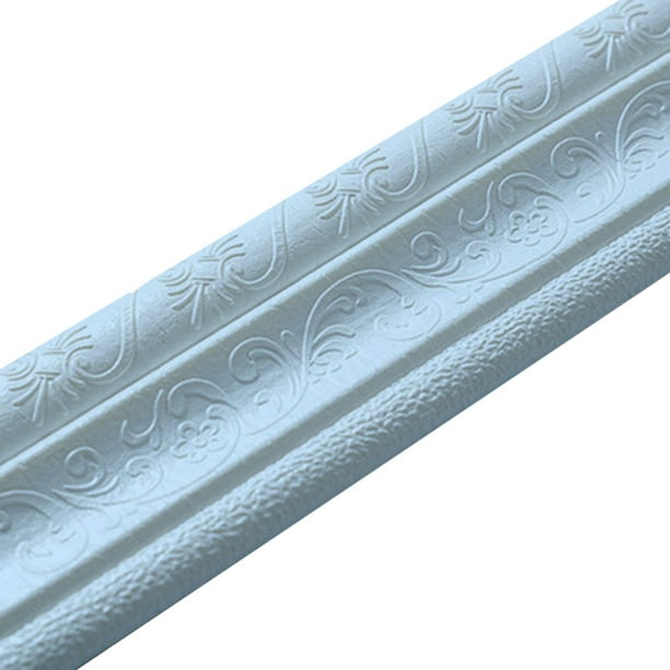 Waterproof Wall Sticker Home Wall Skirting Border 3D Self-Adhesive Sticker New